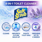 Soft Scrub 4-in-1 Rim Hanger Toilet Bowl Cleaner - Lavender Fragrance