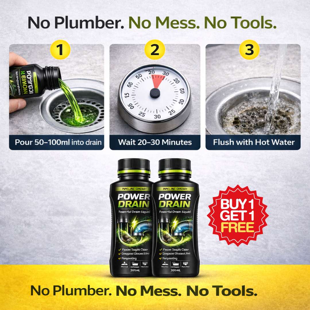 Powerful Pipeline Dredging Agent (Liquid) - Buy 1 Get 1 Free